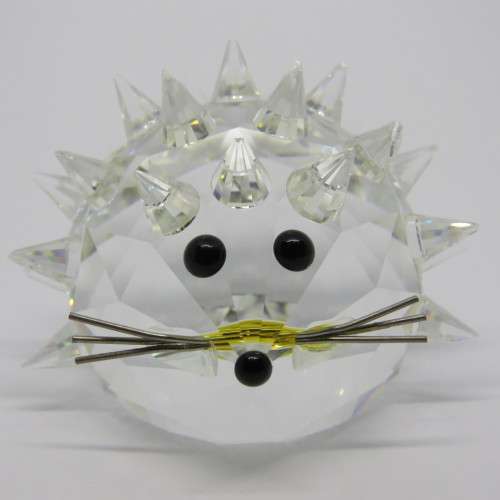 Swarovski hedgehog - No box - Weighs 187.2 grams - Some pins chipped