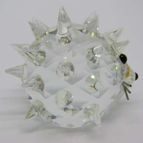 Swarovski hedgehog - No box - Weighs 187.2 grams - Some pins chipped