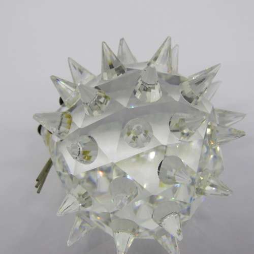 Swarovski hedgehog - No box - Weighs 187.2 grams - Some pins chipped