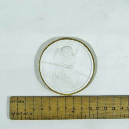 Vintage Gypsum plaque - Some damage