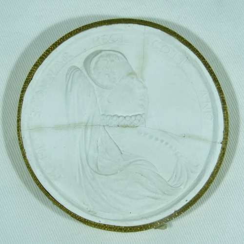 Vintage Gypsum plaque - Some damage