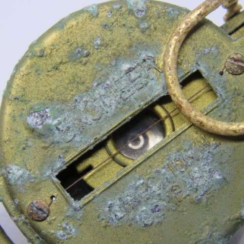 Vintage engineer compass - Case rusted but still working