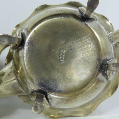 Coffee and tea serving set with sugar bowl and cream jug
