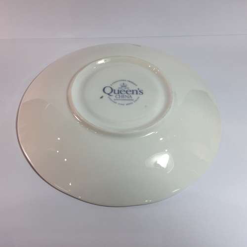 Queens China Silver Wedding porcelain duo