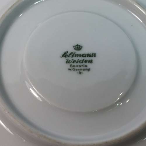 Seltmann Germany porcelain duo - Cloud pattern