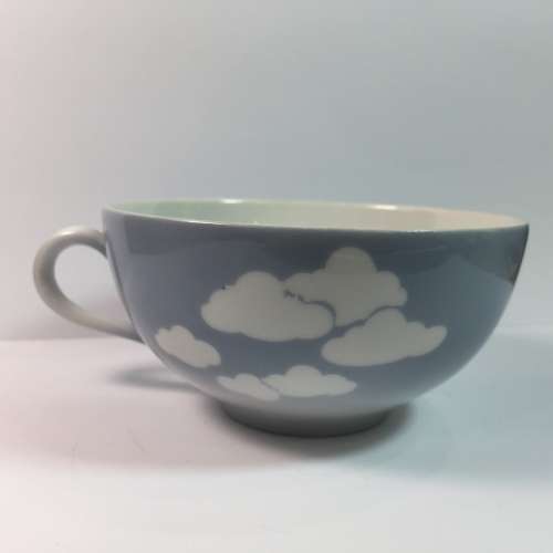 Seltmann Germany porcelain duo - Cloud pattern