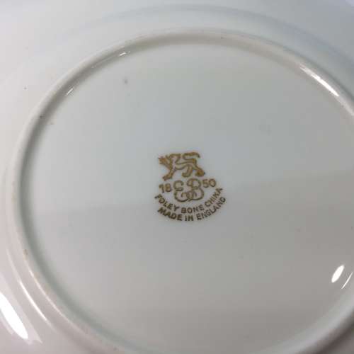 Adderley Floral Pattern trio - Different side plate