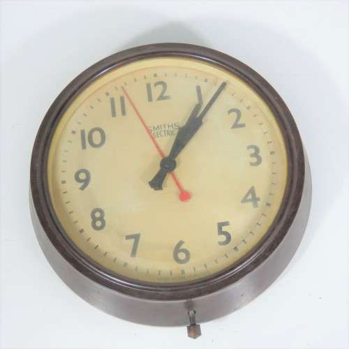 Smiths Sectric electric wall clock - Diameter: 58cm