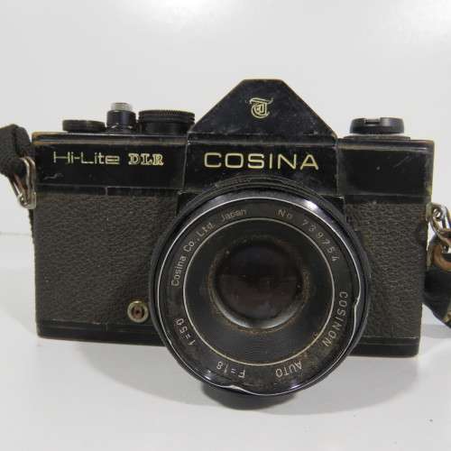 Cosina Hi-Lite DLR 35mm camera with Cosinon 1:1.8 lens - Well used - Needs some TLC