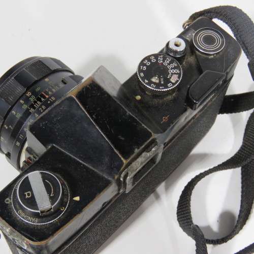 Cosina Hi-Lite DLR 35mm camera with Cosinon 1:1.8 lens - Well used - Needs some TLC