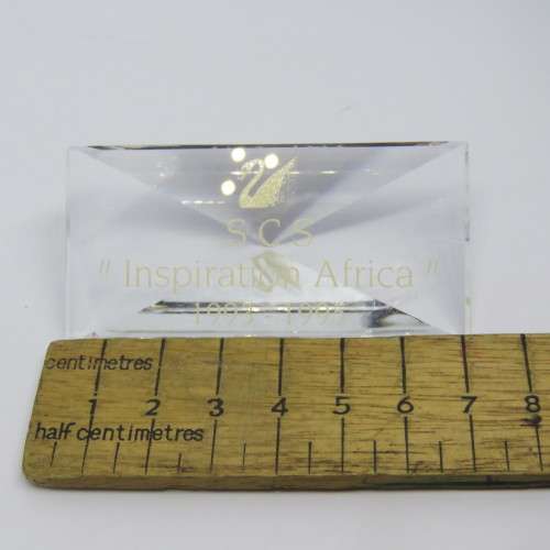 Swarovski Inspiration Africa 1993-1995 nameplate