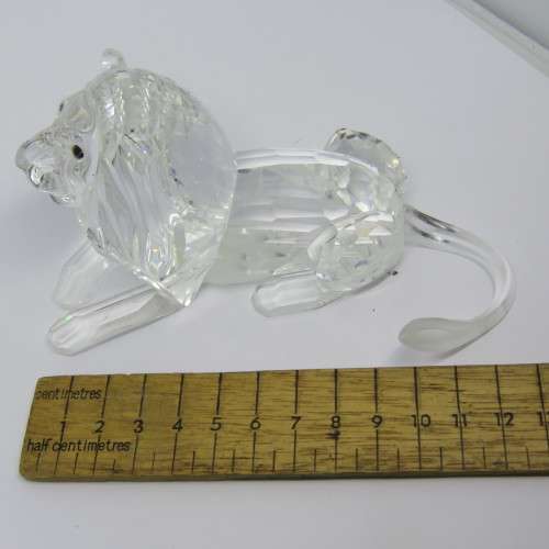 Swarovski Annual edition 1995 Inspiration Africa - The lion - Some damage and tail repaired with box