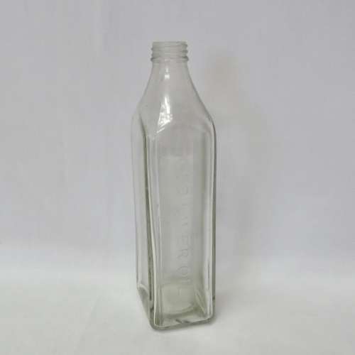 Vintage Scott`s Emulsion bottle - With lime and soda - Cod liver oil
