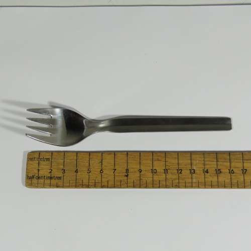 Stainless steel pikstel camping cutlery set