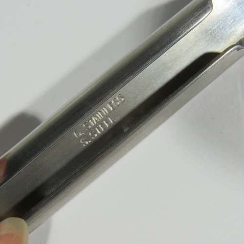 Stainless steel pikstel camping cutlery set