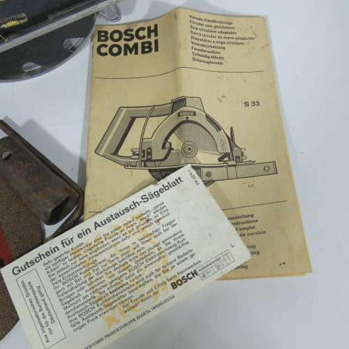 Circular saw attachment for Bosch drill - Vintage quality