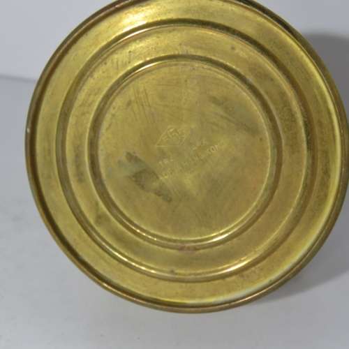 Vintage brass oil can
