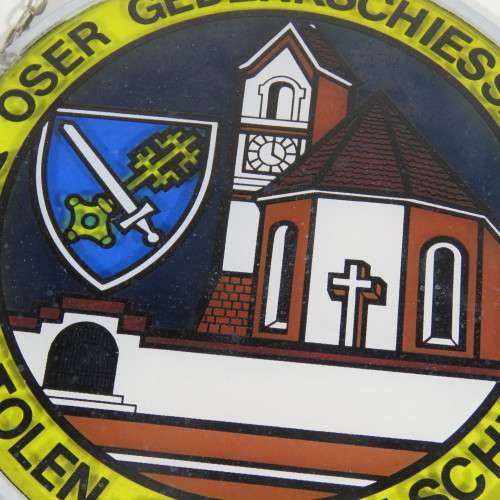 Oser Gedenkachiessen Pistolen-Club Allschwil window hanging