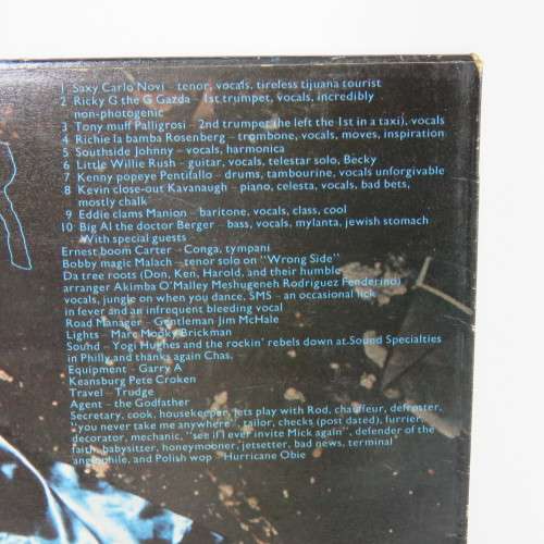 Southside Johnny and the Asbury Jukes LP Vinyl record