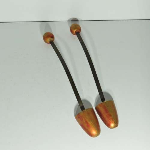 Pair of vintage high heels shoe forms