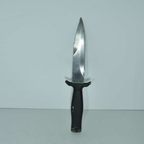 Vintage Gerber boot knife with leather sheath