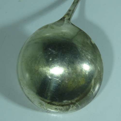 Vintage EMESS plate EPNS soup ladle