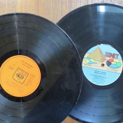 Johnny Winter collection of LP`s