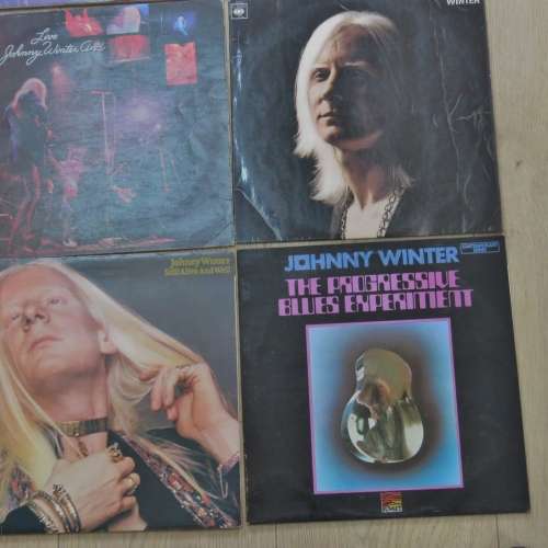 Johnny Winter collection of LP`s