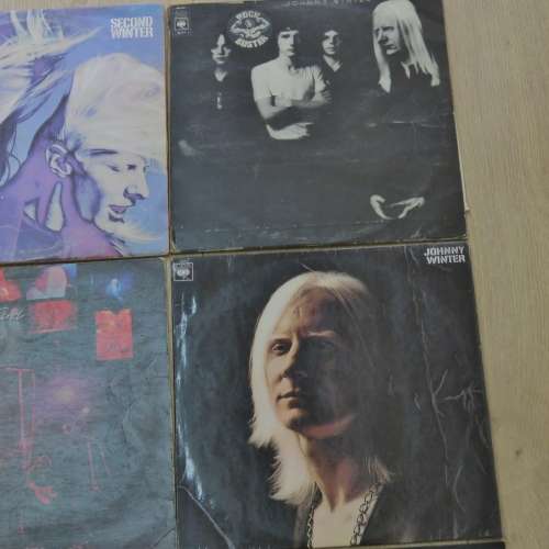 Johnny Winter collection of LP`s