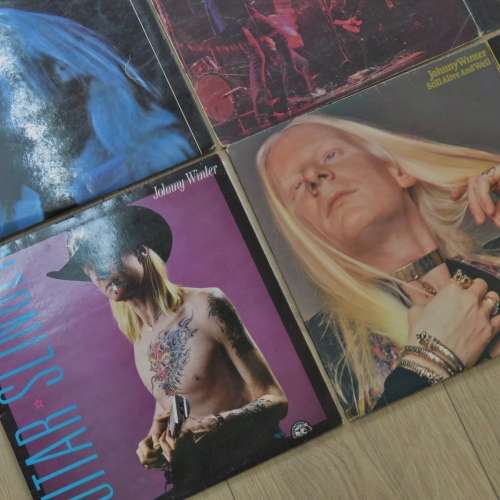 Johnny Winter collection of LP`s