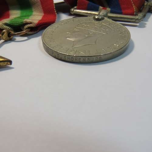Lot of 4 medals issued to P D Smorenburg 591682