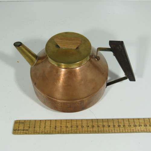 Vintage copper kettle