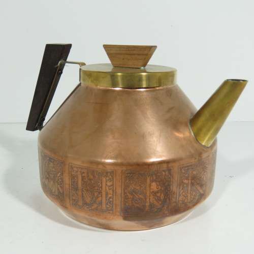Vintage copper kettle