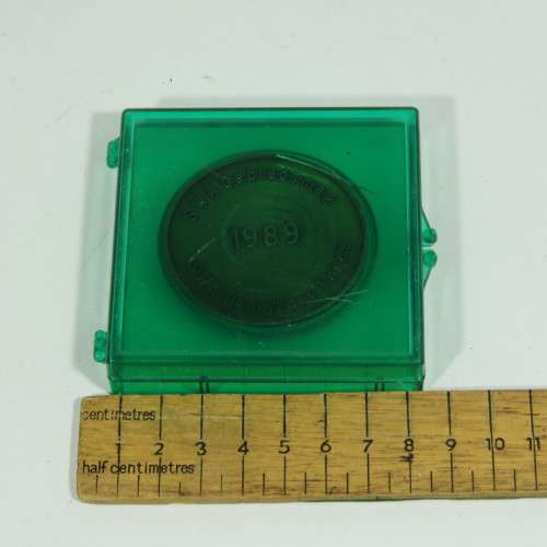 1989 SWA Territory Force medallion in case