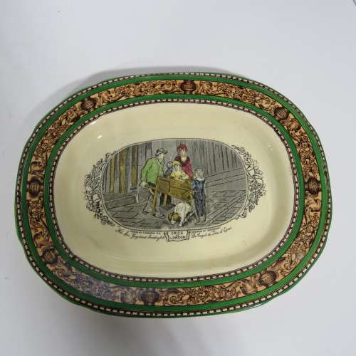 ADAMS Cries of London set of 28 pieces - 4 plates - 6 small plates - 6 side plates - 6 soup bowls