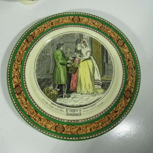 ADAMS Cries of London set of 28 pieces - 4 plates - 6 small plates - 6 side plates - 6 soup bowls