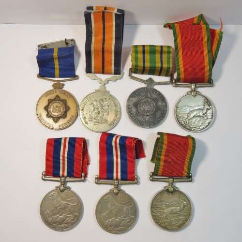 WW2 and Police medal set - The Simpson family