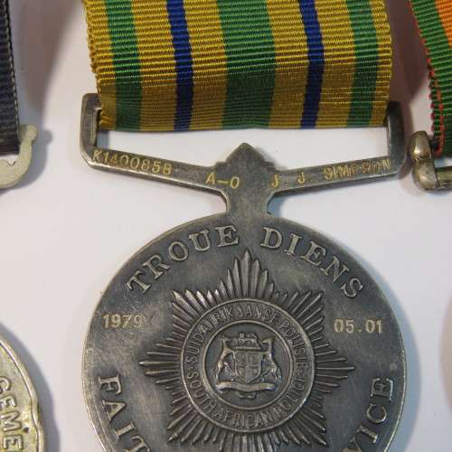 WW2 and Police medal set - The Simpson family