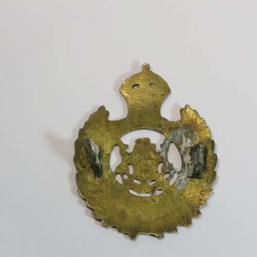 South Africa Engineers cap badge - Lead cast - One lug