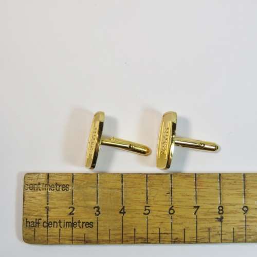 Pair of vintage Trust Bank cufflinks