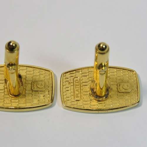 Pair of vintage Trust Bank cufflinks