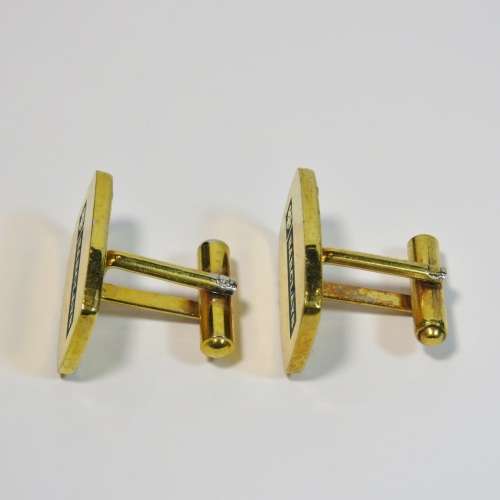 Vintage pair of Barclays Bank cufflinks