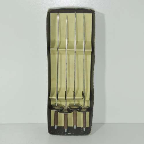 Lot of 4 skewer sticks in open box - Vintage