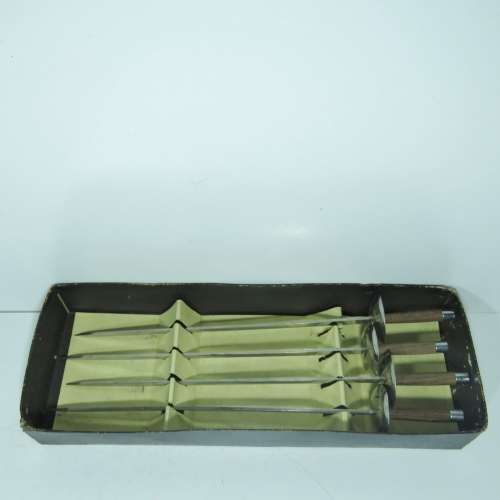 Lot of 4 skewer sticks in open box - Vintage