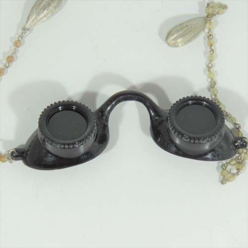 Vintage Sunbed tanning goggles