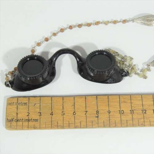 Vintage Sunbed tanning goggles