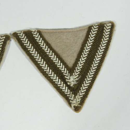 Pair of SADF Corporal rank badges