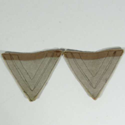 Pair of SADF Corporal rank badges