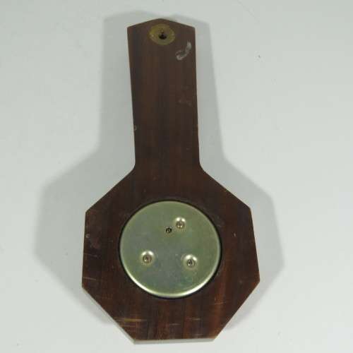 Vintage Smiths barometer with thermometer