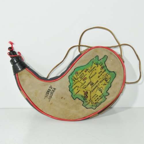 Vintage Record D Andorra water bag